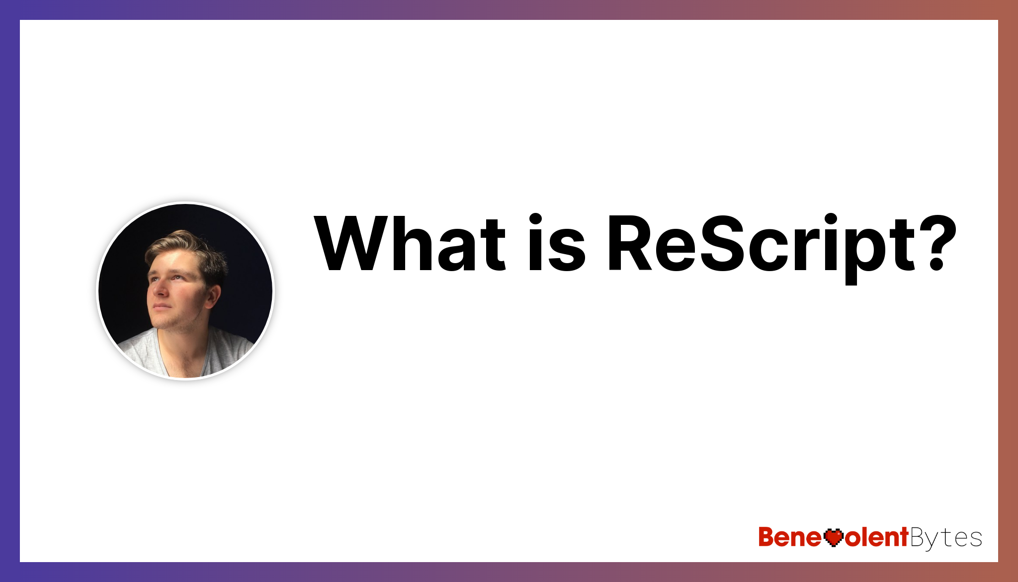 What is ReScript?